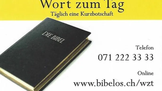 Wort zum Tag (Foto: Bibelgesellschaft Ostschweiz)