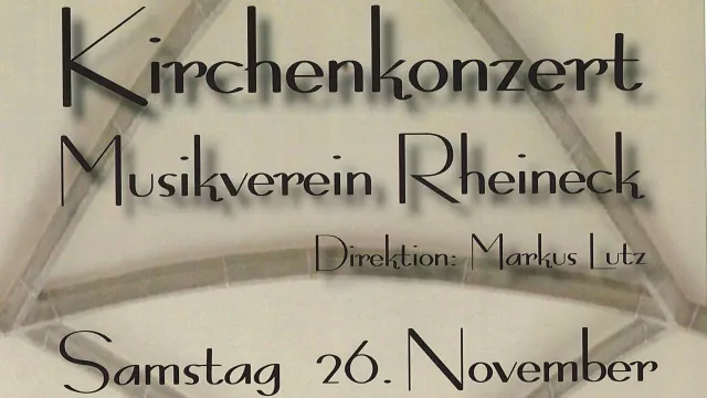 Kirchenkonzert MV Rheineck November 2022 (Foto: MV Rheineck)